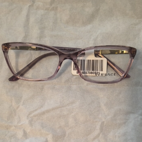 NWT Versace | Women's Glasses in Lavender Tint - Picture 1 of 3